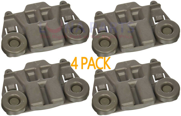Kenmore 66514712N710 Dishwasher Lower Dishrack Wheels (4 Pack)
