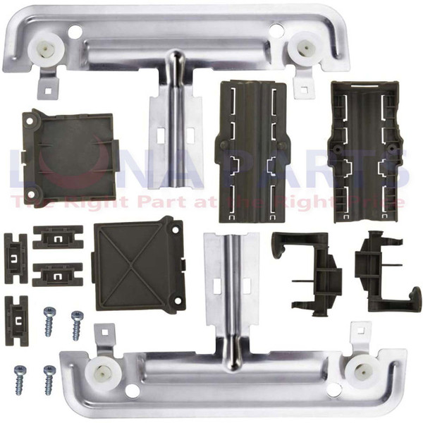 Kenmore 665.12774K312 Dishwasher Upper Top Dishrack Adjuster Kit
