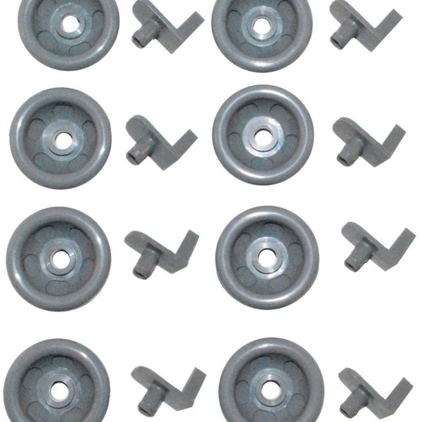 4X Dishwasher Lower Rack Roller Wheel Axle For GE WD35X21041 AP3676228 PS958945