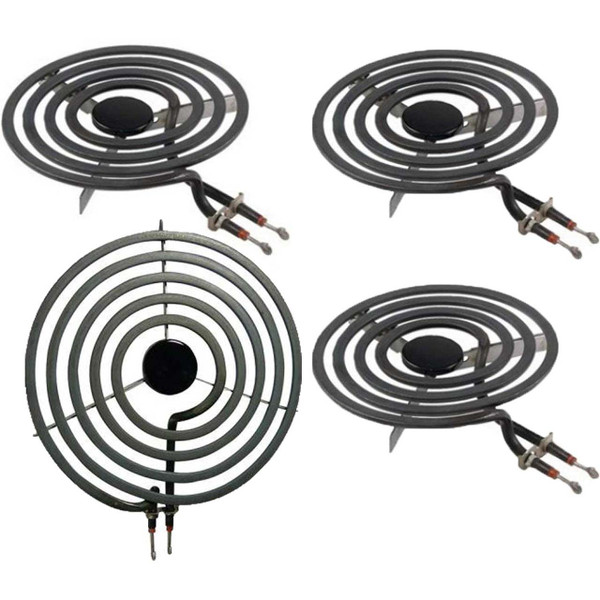 MP31YA Electric Range Burner Element Unit Set of 3- MP15YA 6" & 1- MP21YA 8"