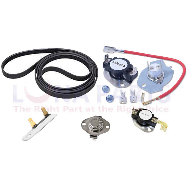 341241 3977767 3392519 3387134 279816 AP3094244 PS334299 AP2946843 Belt Fuse Kit