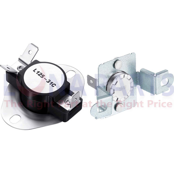 VIALU -  Dryer Cycling Thermostat Assembly 6931EL3001F, 1377779, AH3530482, EA3530482, PS3530482, AP5072172 6931EL3003D