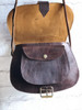 Hand Crafted Leather Saddle Bag