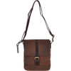 Vintage Oily Hunter Leather  Bag  - Brown