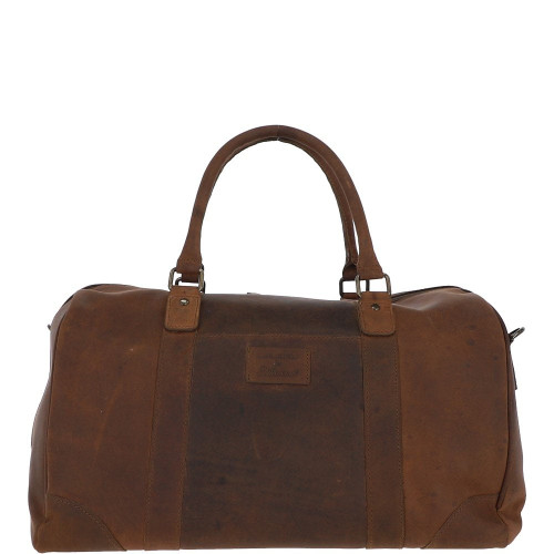 Chestnut Chelsea Veg Tan Harold Large Travel Holdall