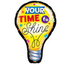 Foil Supershape 'Your Time to Shine' Balloon | Qualatex