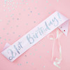 21st Birthday Sash - Pastel Party | Ginger Ray
