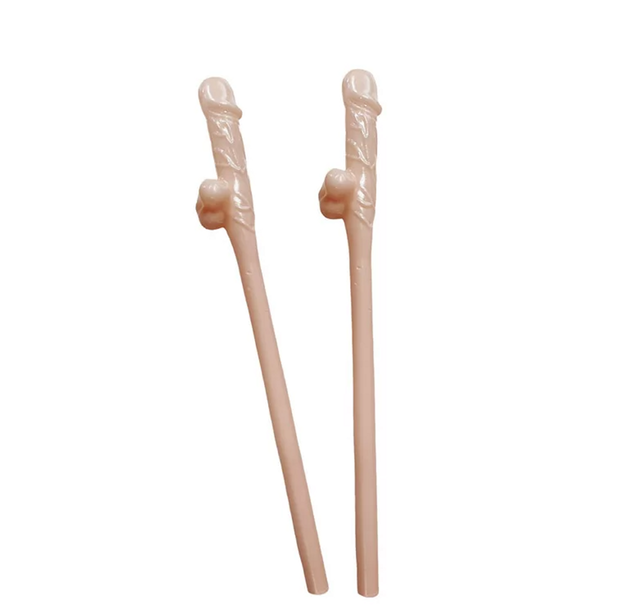 Naughty Nude Hen's Party Willy Penis Straw Pack