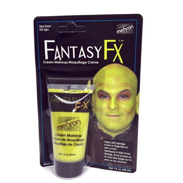 Fantasy F X Makeup Ogre Green Mehron Makeup