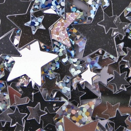 Table Scatters Stars Holographic Silver | Alpen