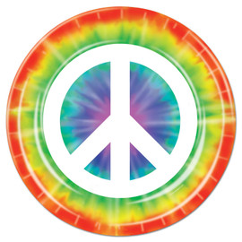 60's Tie Dye Peace Cutout | Beistle
