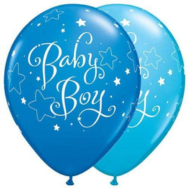 Latex Printed Baby Boy Balloon | Qualatex