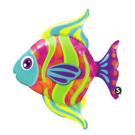 Foil Supershape Bright Angel Fish Balloon | Qualatex