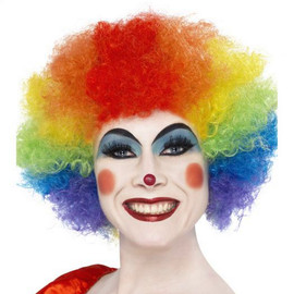 Crazy Clown Rainbow Wig | Smiffy's