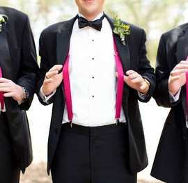 Suspenders Hot Pink | Trademart