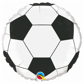 Foil Round Soccer Balloon | Qualatex