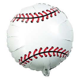 Foil Round Softball/Baseball Balloon | Qualatex