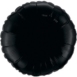 Foil Circle Black Velvet Balloon | Kaleidoscope