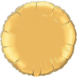 Foil Circle Glittering Gold Balloon | Anagram