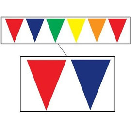 Pennant Banner Outdoor Multi-Colour  | Beistle