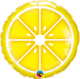Foil Printed Lemon Slice Balloon | Qualatex