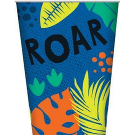 Dinosaur Roar Party Paper Cups | Artwrap