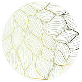 Gold Foil Patterned Placemats | Artwrap