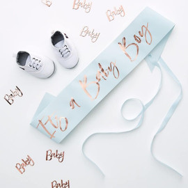 It’s a Baby Boy Baby Shower Sash | Ginger Ray