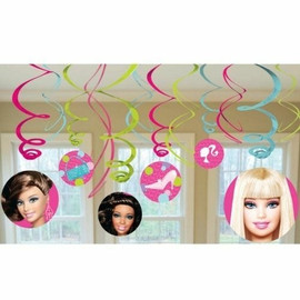 Barbie Swirl Decorations Value Pack | Amscan