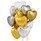 Foil Heart Shaped Silver Balloon | Anagram