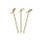 Eco Wooden Bamboo Curly Picks 10cm | Alpen
