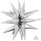 Starburst Foil Star Balloon Silver | Anagram