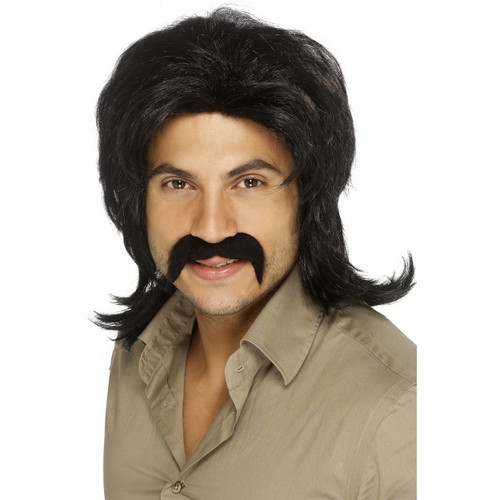 70 S Brown Retro Wig Smiffy S