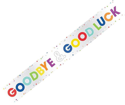 Goodbye & Good Luck Party Banner | Artwrap