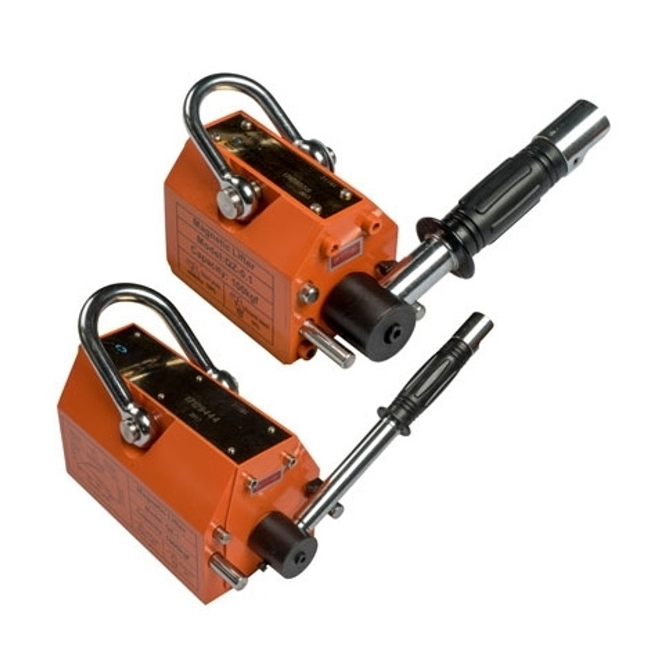 Magnetic lifting clamps