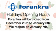 Holiday Opening Hours