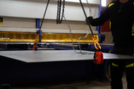 Lifting equipment for steel plates