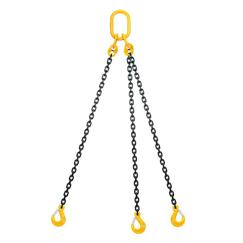 Chain sling 3-part Grade 80, length 3m