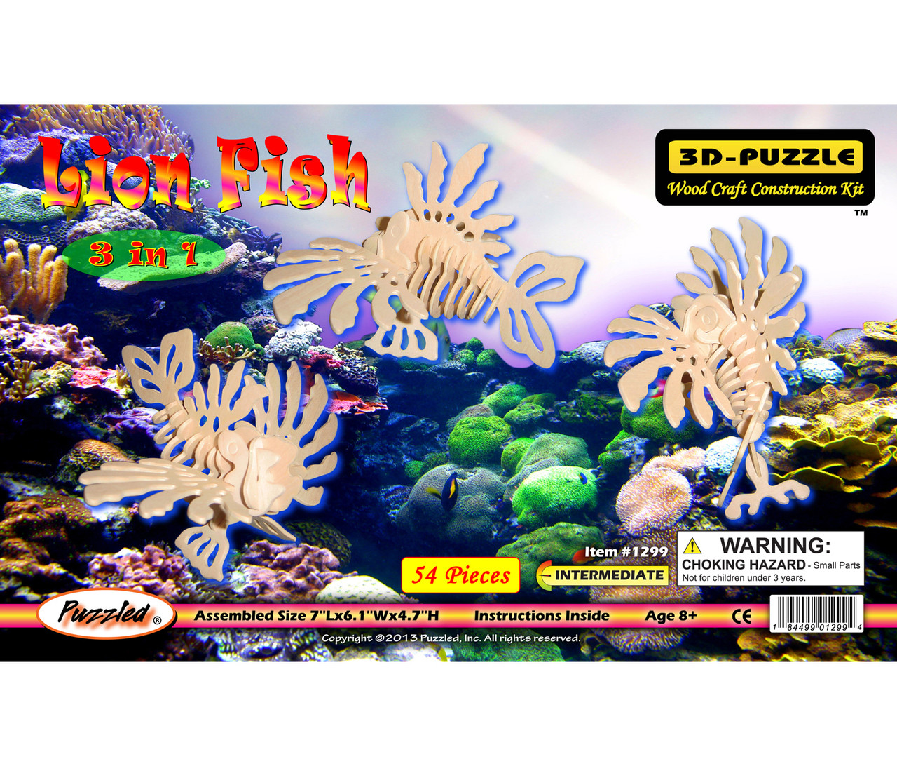 3D Puzzles Lion Fish