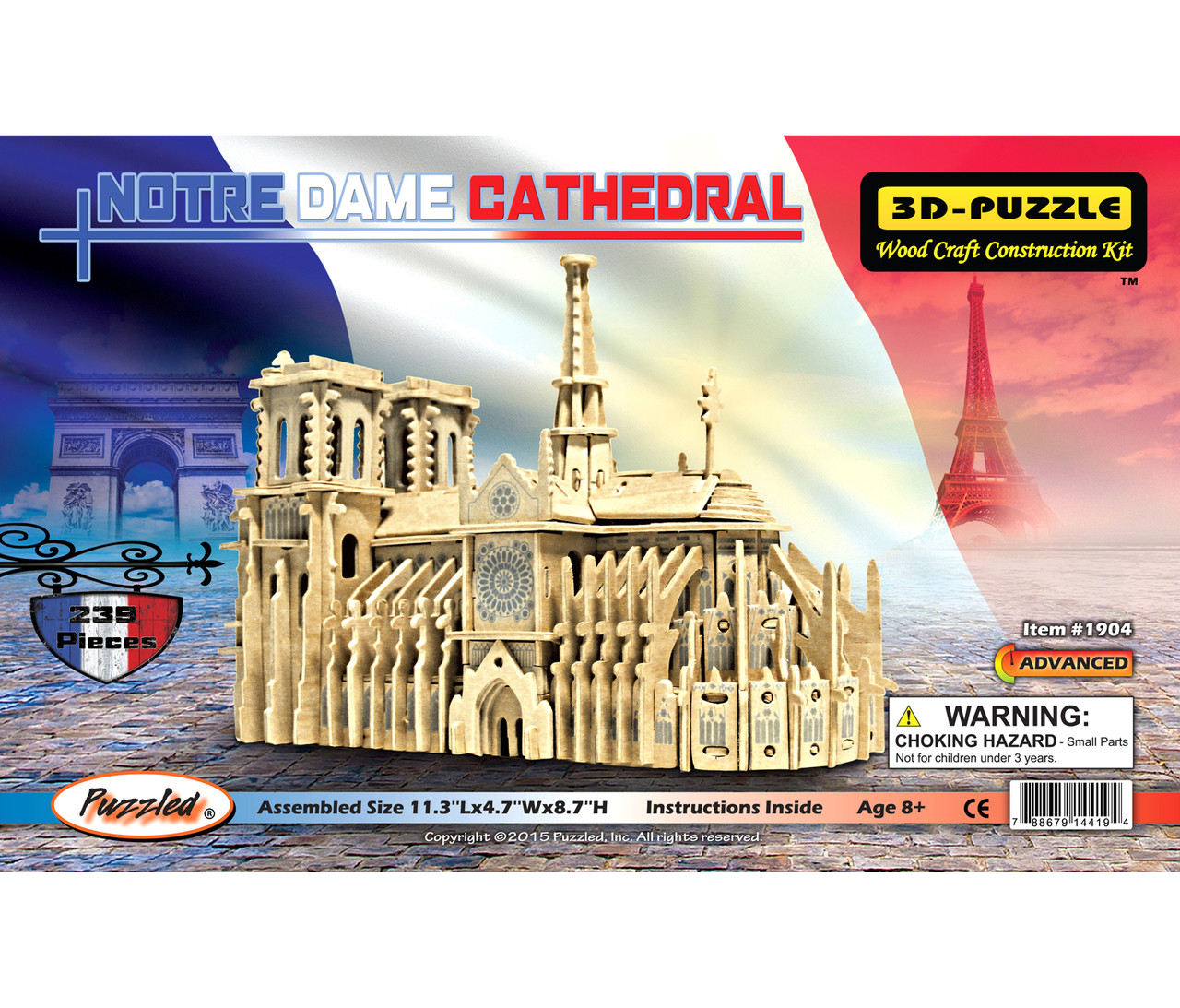 3D Puzzles Notre Dame