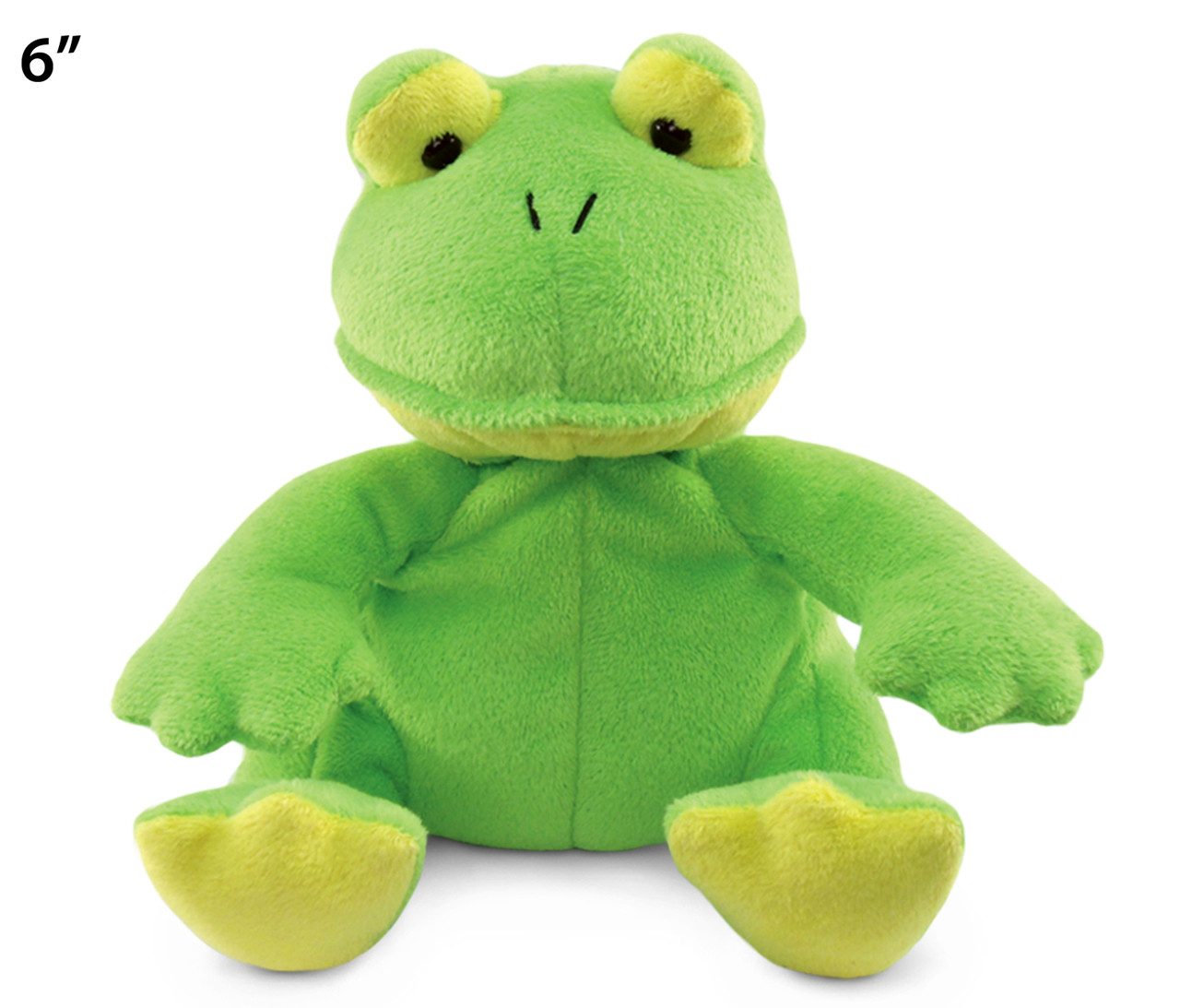 6 Inches Plush Frog