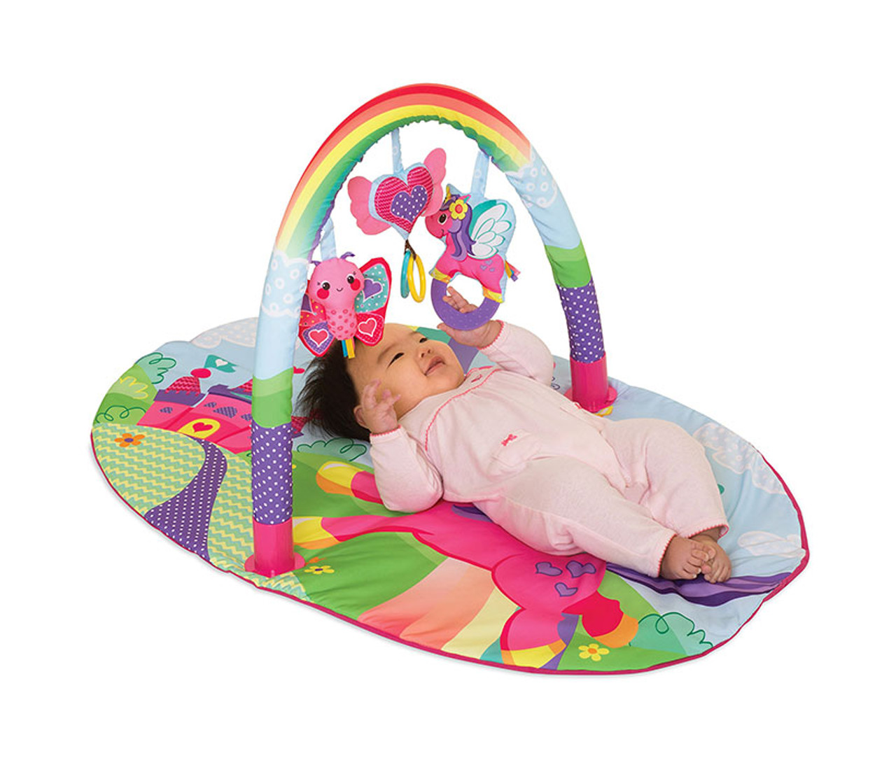 infantino explore and store activity gym