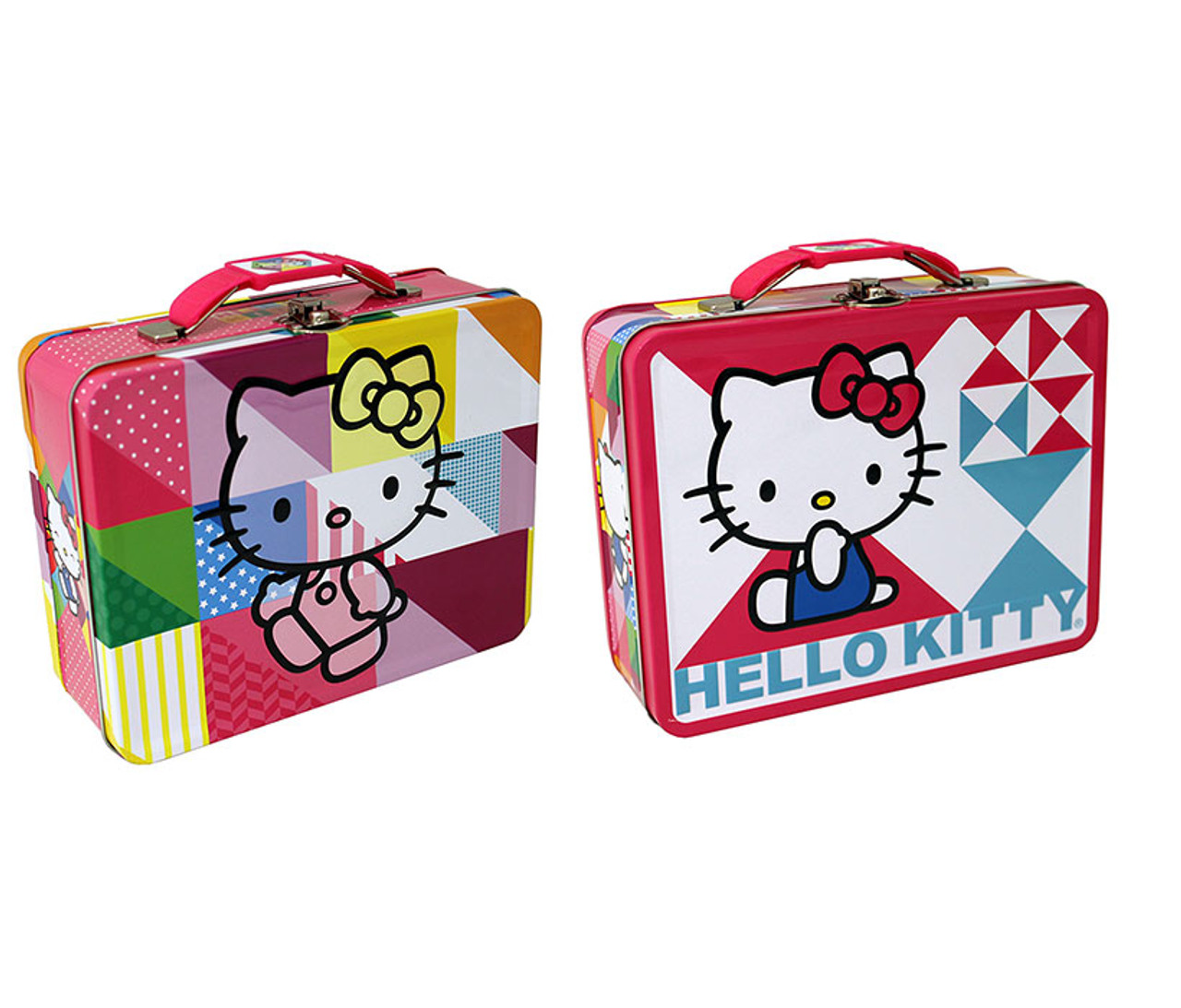 Novelty Character Containers Hello Kitty Tin Lunch Box - Colors May Vary