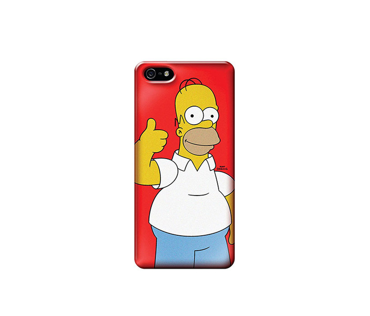 Spoontiques The Simpsons Red iPhone 5 Case Novelty Character