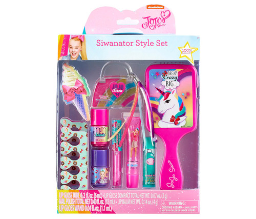 Nickelodeon JoJo Siwa Pink Unicorn Siwanator Beauty Style Set with Hair ...