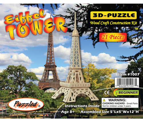 Puzzle 3D - Tour Eiffel