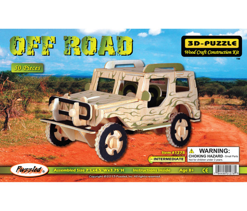 3D Puzzles Off Road Truck