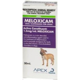 Meloxicam Dog Suspension 50mL (Apex brand)