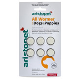 Aristopet All Wormer allwormer for Dogs & Puppies 10kg (6 Pack)