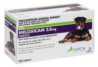 Meloxicam Chewable 2.5mg Tablets (100) – Meloxicam